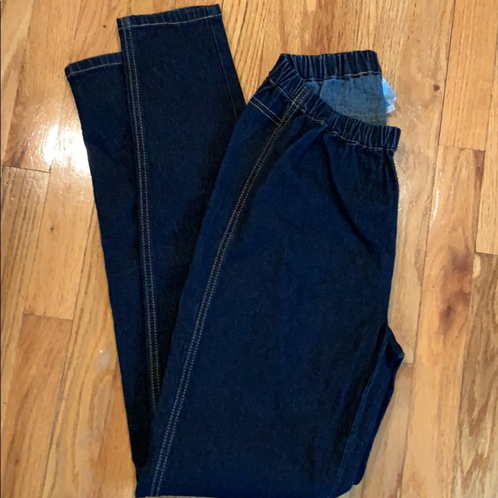 NWOT Jean leggings